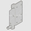 Hormann Onderconsole Type S, links, verzinkt