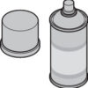Hörmann Reparatielak RAL9002 (400ml)